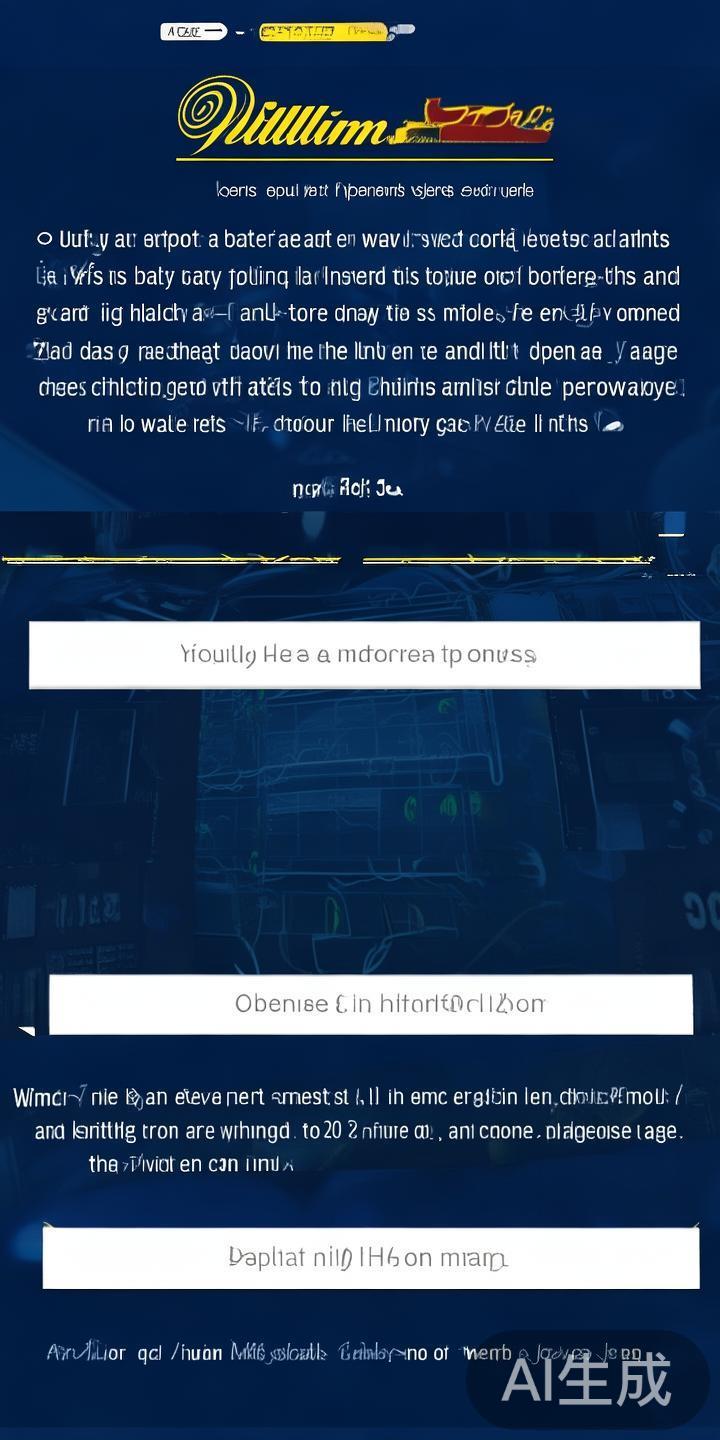 全面解析中国投注威廉希尔平台的优势及最新发展动态与未来趋势 随着体育博彩行业的快速发展,玩家对平台的选择逐渐趋